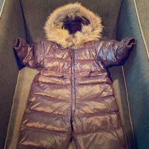 Childs Bonpoint snowsuit